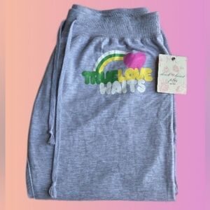 Derek Heart Gray Jogger Pants Size 1X Brand New